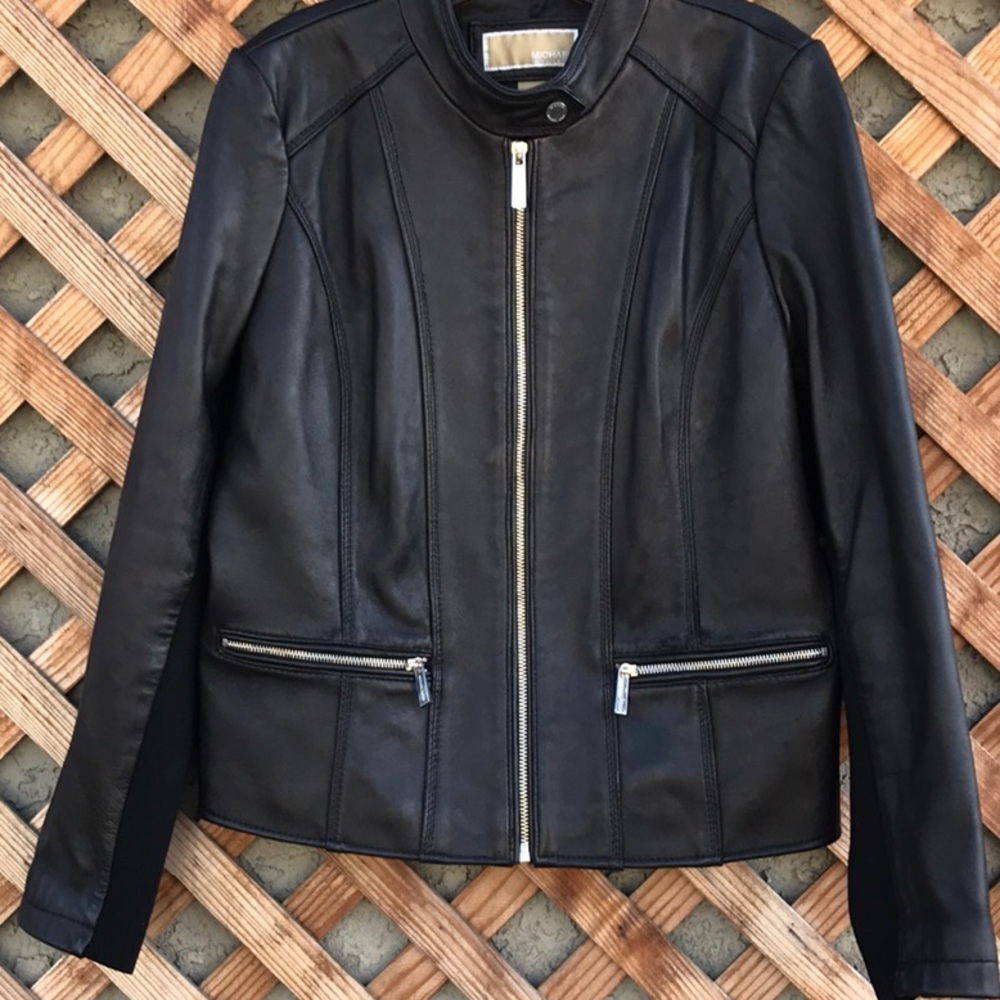 Michael Kors leather jacket